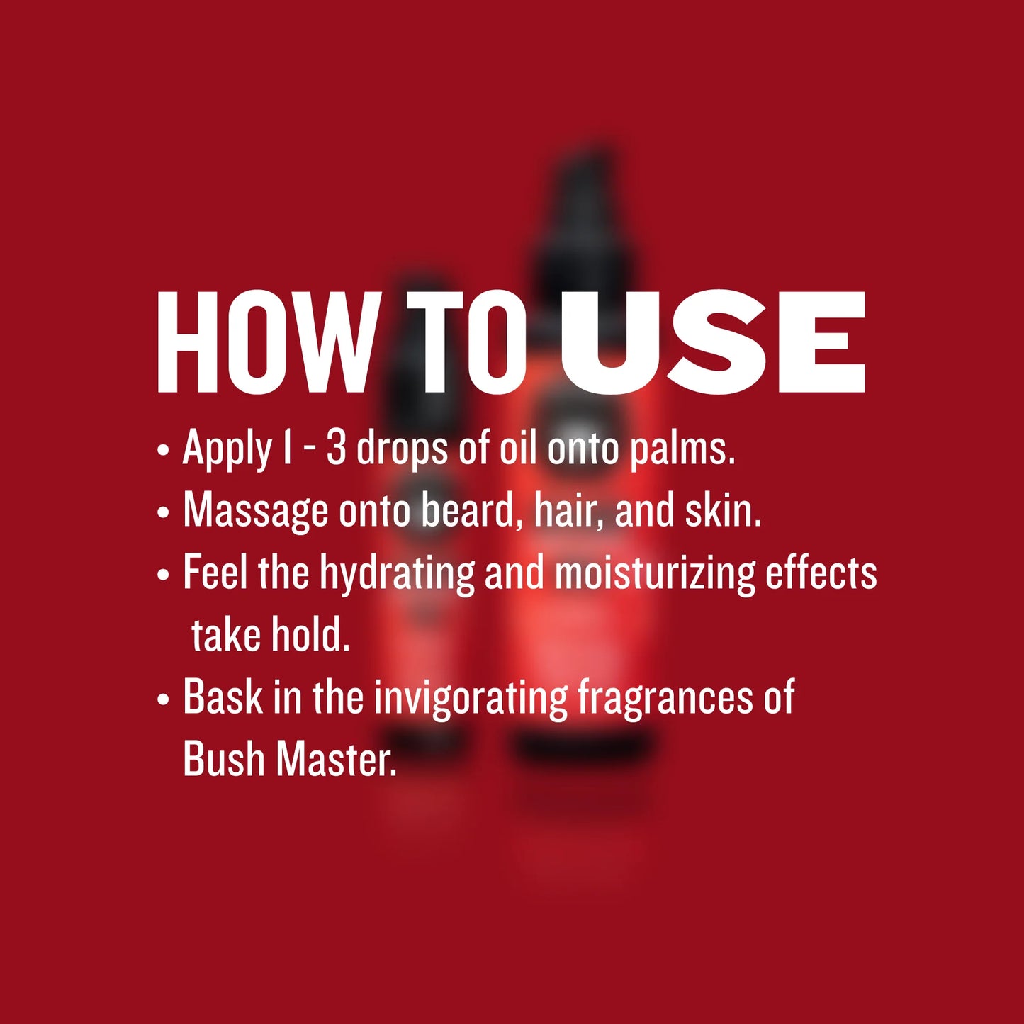 Bush Master Beard, Hair & Tattoo Oil